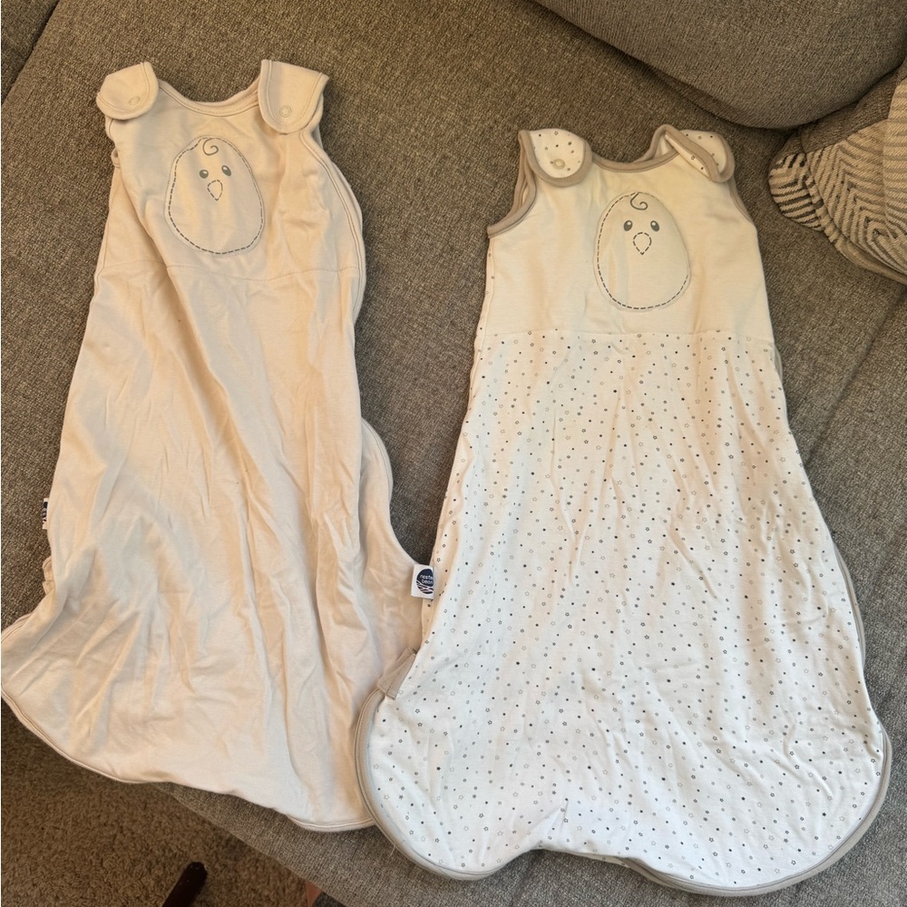 Nested Bean sleep sacks